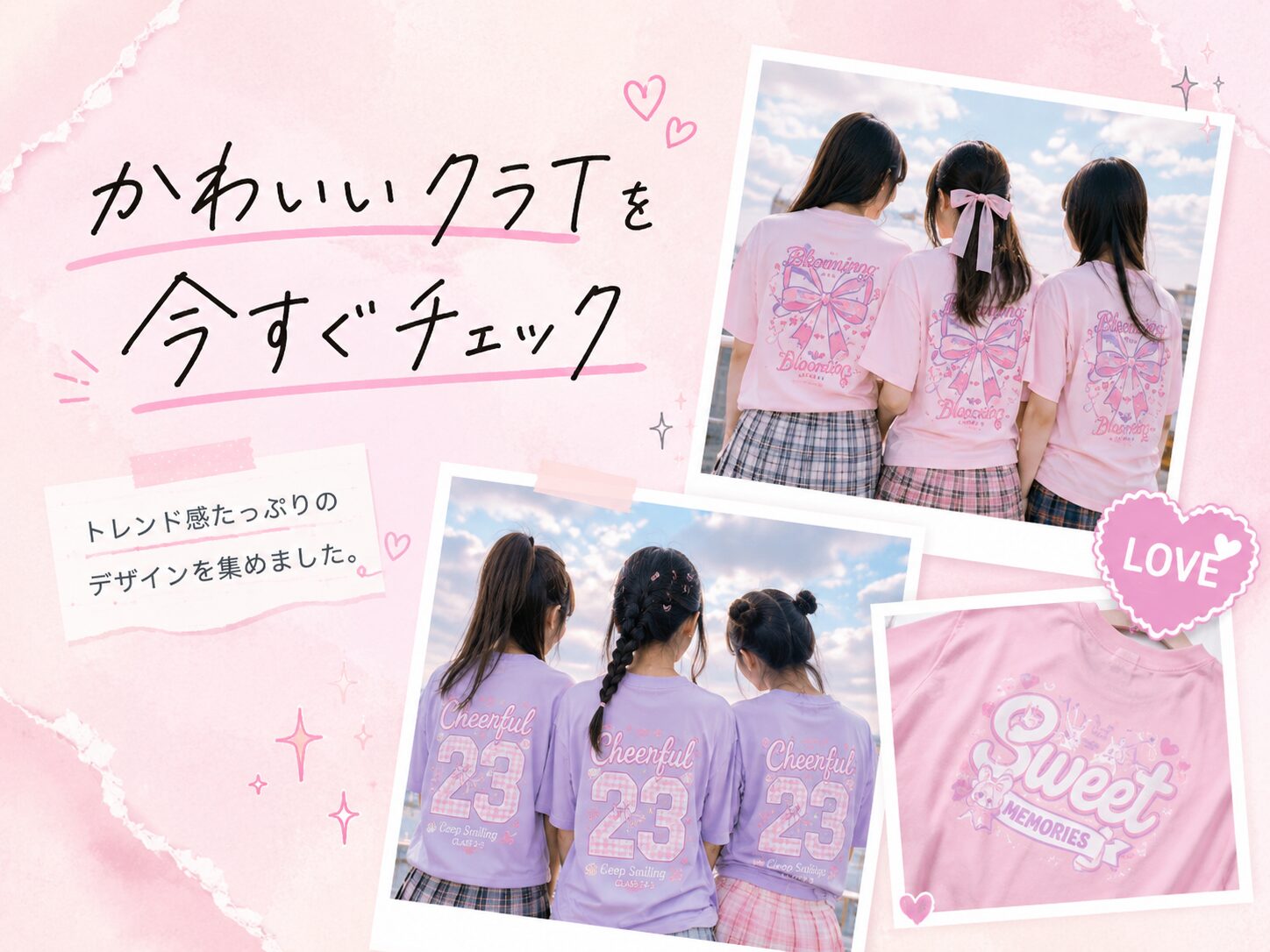 かわいいクラスTを今すぐチェック